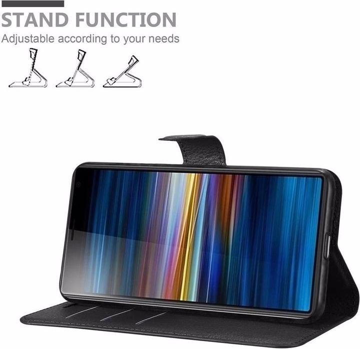 Actual product image Cadorabo Book with stand function cover (Sony Xperia L3)