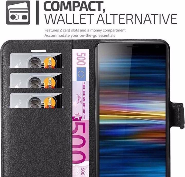 Actual product image Cadorabo Book with stand function cover (Sony Xperia L3)