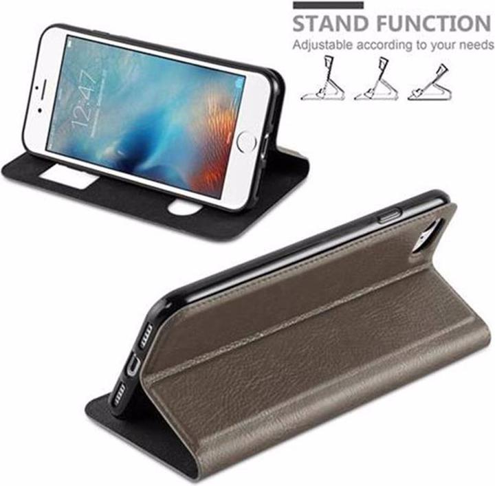 Produktbild Cadorabo Book mit View Doppelfenster Cover (Apple iPhone SE (2nd Gen), Apple iPhone 7)