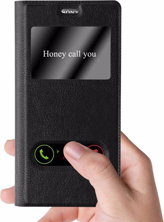 Produktbild Cadorabo Book mit View Doppelfenster Cover (Sony Xperia Z5 Premium)