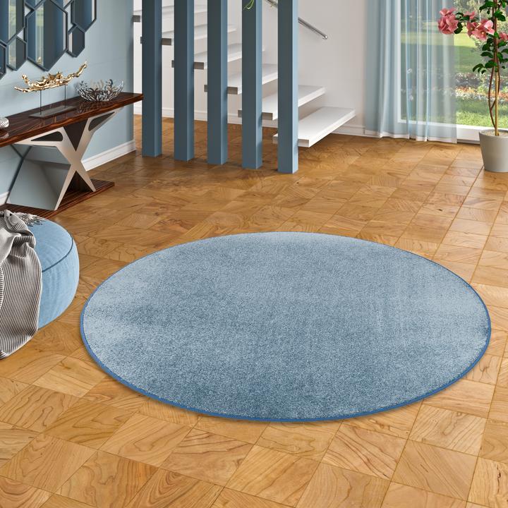 Actual product image Snapstyle High Pile Velour Carpet Luna Round (200 x 200 cm)