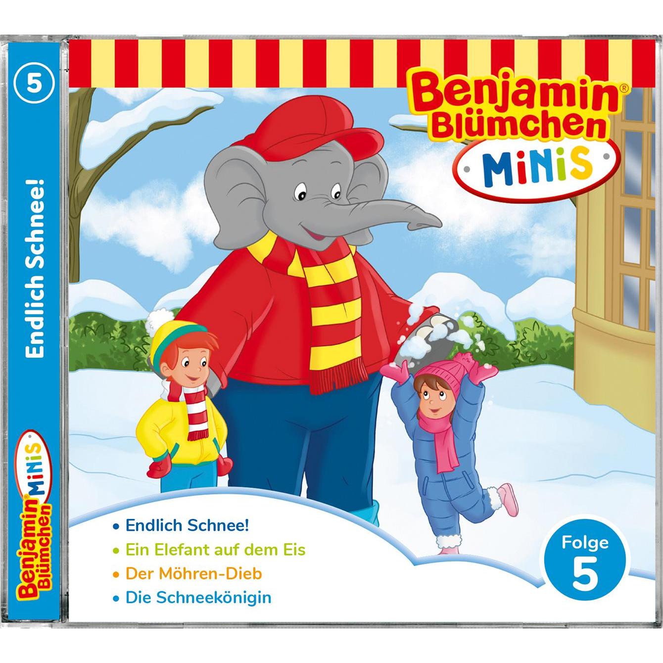 Benjamin Blümchen Minis 5 - Endlich Schnee!, Hörbücher