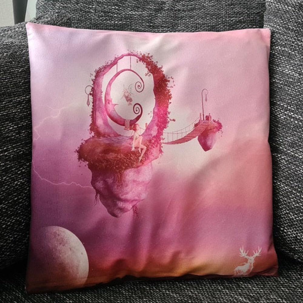 Tinisu, Dekokissen, Kissenbezug Land der Feen / Fairytail - 45cm x 45cm (45 x 45 cm)