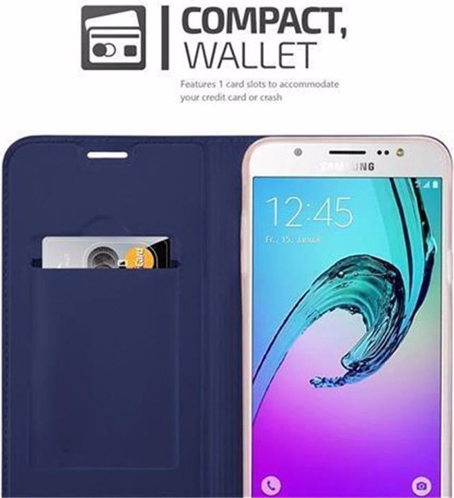 Actual product image Cadorabo Book Classy Style Cover (Samsung Galaxy J5 (2016))