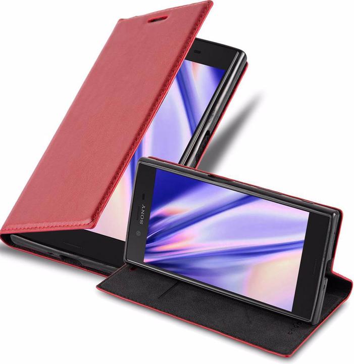 Actual product image Cadorabo Book Invisible Magnet Cover (Sony Xperia XZ)