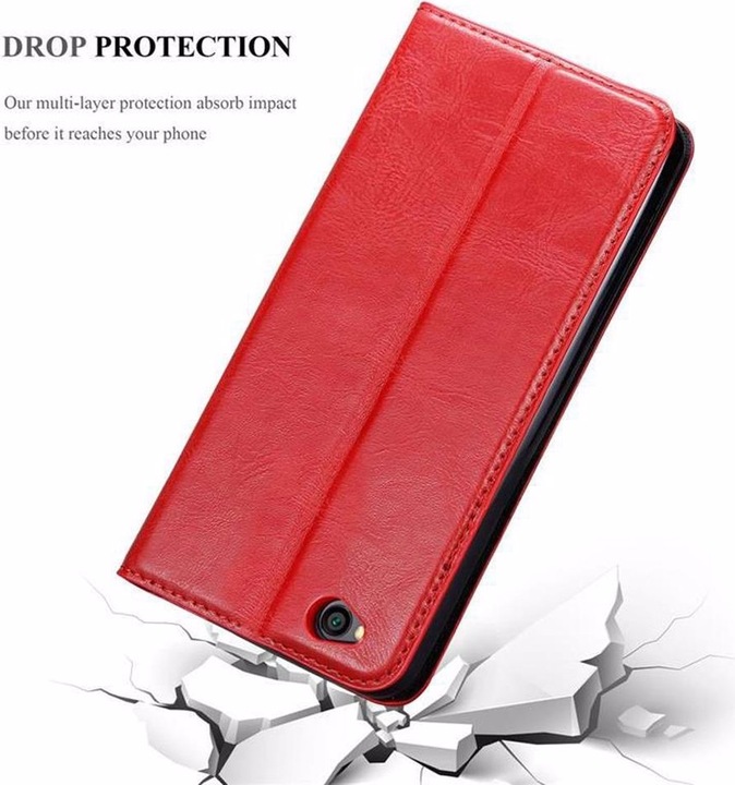 Actual product image Cadorabo Book Invisible Magnet Cover (Xiaomi Redmi Go)