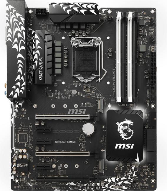 Image du produit MSI Z370 Krait Gaming (LGA 1151, Intel Z370, ATX)