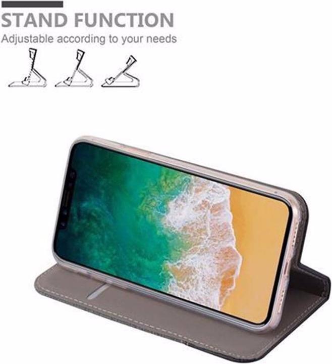 Actual product image Cadorabo Book Jeans Optics Cover (Apple iPhone X)