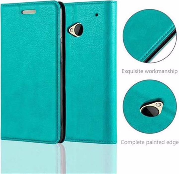Productafbeelding Cadorabo Boek Onzichtbare Magneethoes (HTC Een M7)