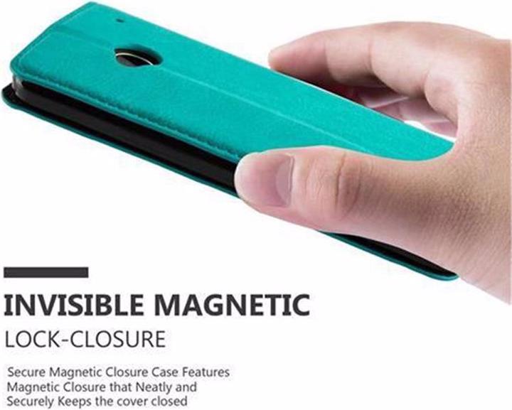 Productafbeelding Cadorabo Boek Onzichtbare Magneethoes (HTC Een M7)