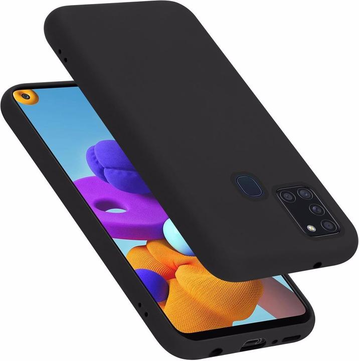 Immagine prodotto Cadorabo Copertura della cassa del silicone liquido TPU (Samsung Galaxy A21s)