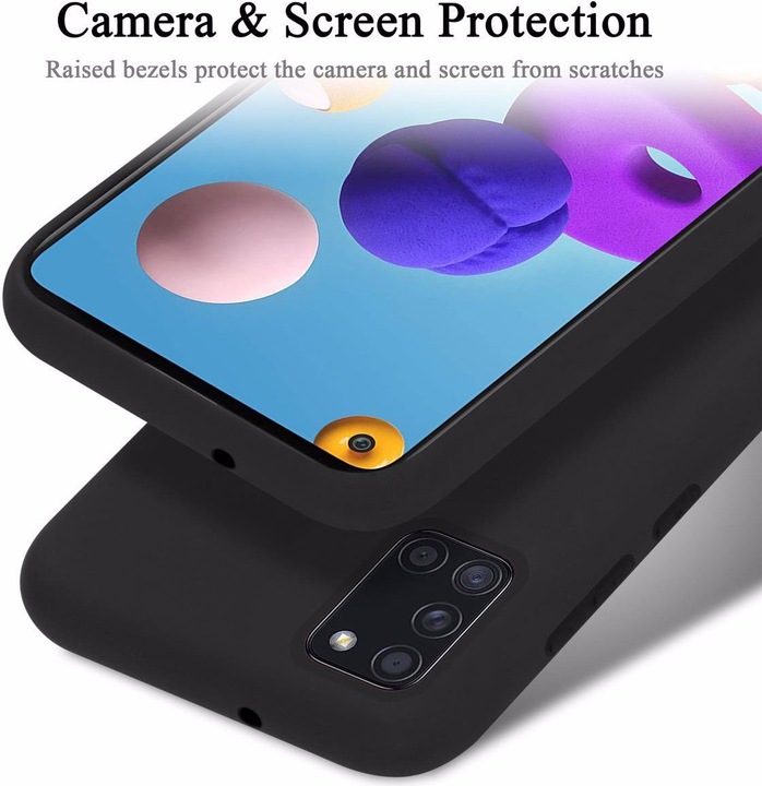 Actual product image Cadorabo TPU Liquid Silicone Case Cover (Samsung Galaxy A21s)