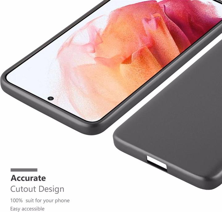 Image du produit Cadorabo Couverture métallique mate TPU (Samsung Galaxy S21 5G)