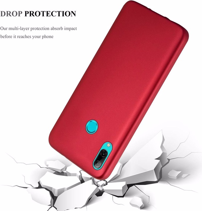 Produktbild Cadorabo TPU Matt Metallic Cover (Huawei P Smart (2019))