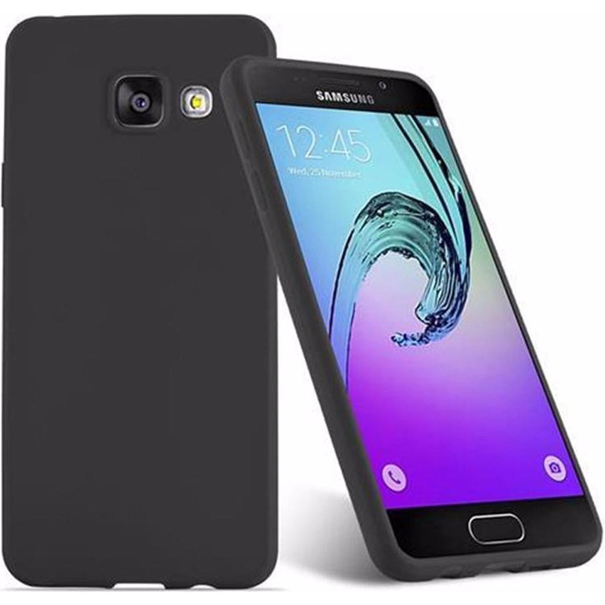 Thumbnail - Cadorabo TPU Candy Cover (Samsung Galaxy A3 (2016)), Smartphone Hülle, Schwarz