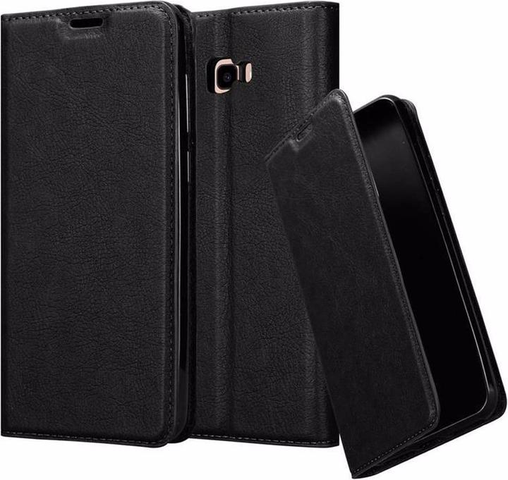 Actual product image Cadorabo Book Invisible Magnet Cover (Samsung Galaxy J4+)