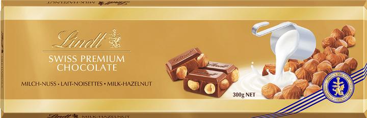 Actual product image Lindt Milk chocolate bar nut (300 g)