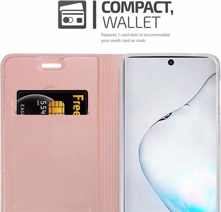 Actual product image Cadorabo Book Classy Style Cover (Samsung Galaxy Note 10)