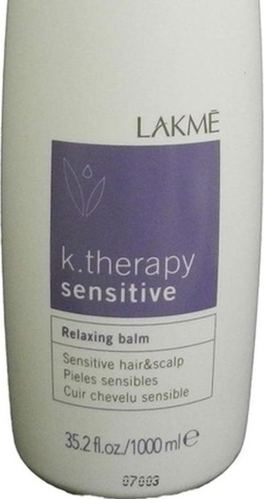 Produktbild Lakmé Lakme K.Therapy Sensitive Entspannender Balsam 1000ml (1000 ml)