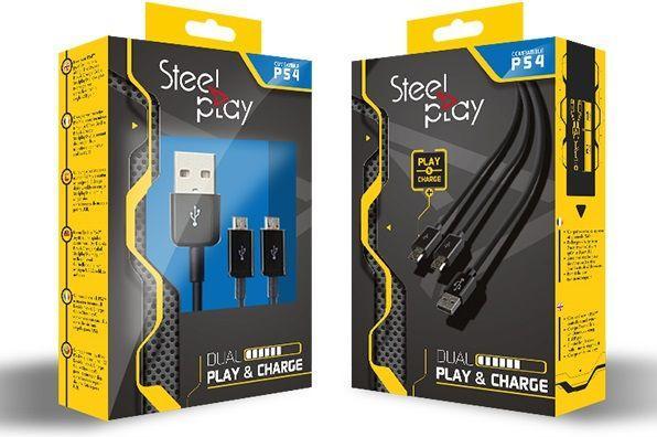 Produktbild Steelplay Ladekabel (PS4)