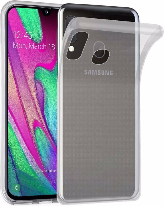 Produktbild Cadorabo TPU Ultra Slim AIR Cover (Samsung Galaxy A40)