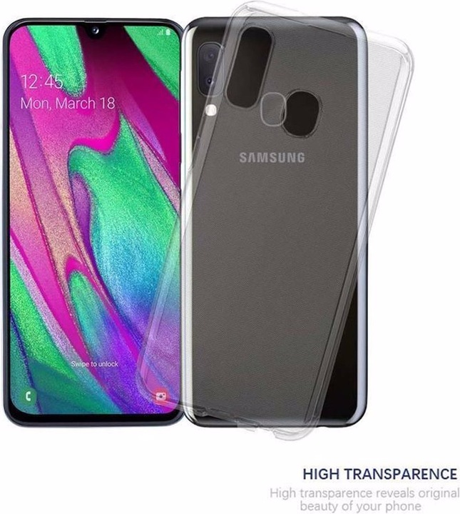 Produktbild Cadorabo TPU Ultra Slim AIR Cover (Samsung Galaxy A40)