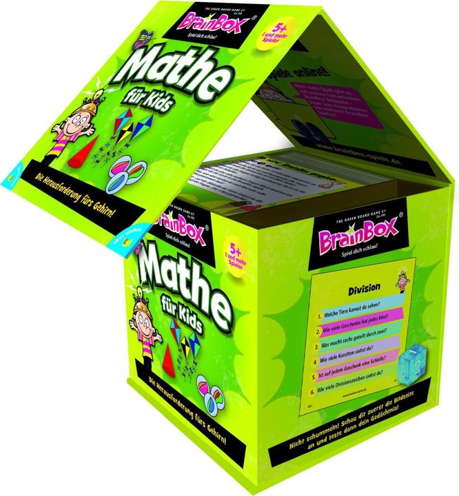 Actual product image Brainbox Brain Box Math for Kids (German)