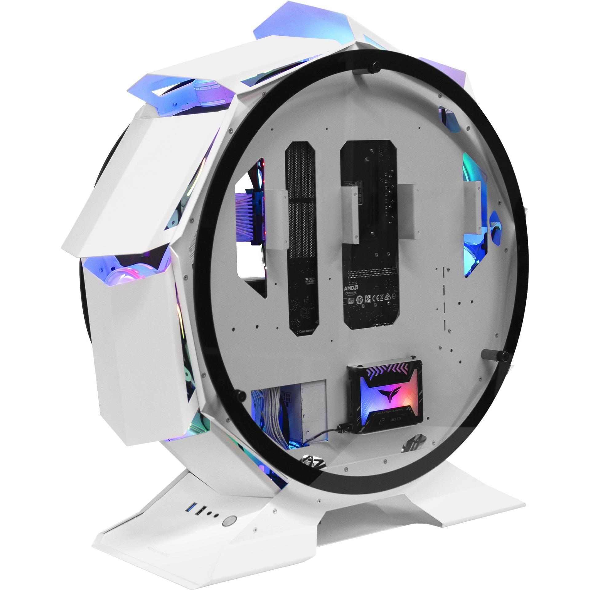 Thumbnail - Mars Gaming Mcorb (mATX, Mini-ITX), PC Gehäuse, Weiss