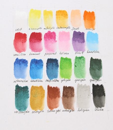 Immagine prodotto Paintersisters Pastelli ad olio acquerellabili 24er (Bianco, Terra di Siena bruciata, Ombra bruciata, Giallo limone, Cremisi, Colori della carne, Azzurro cielo, rosa chiaro, Vermiglio, Grigio chiaro, Nero, Giallo ocra, Giallo cadmio, Verde veridico, Viola, giallo medio, Arancia)