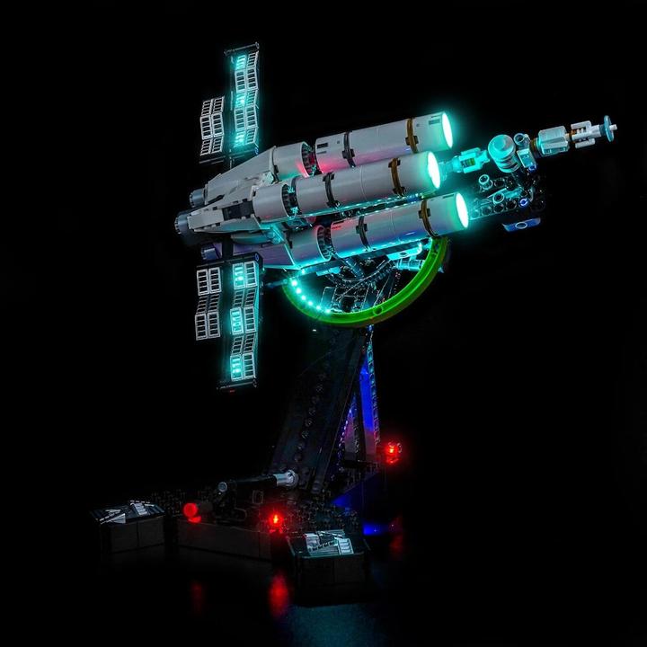 Actual product image BrickBling LED lighting set for LEGO 11389 The Astronaut, Project Hail Mary with remote control