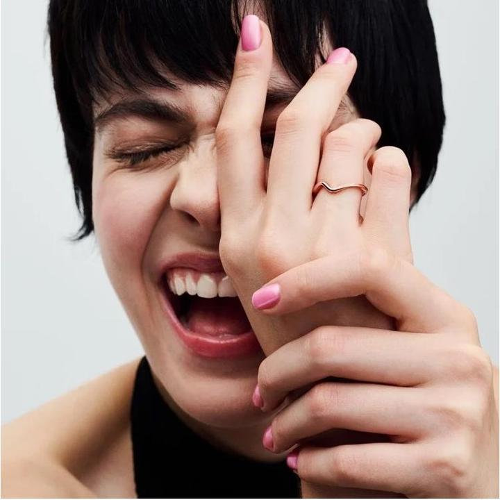 Produktbild Pandora Polierte Welle Ring (54)