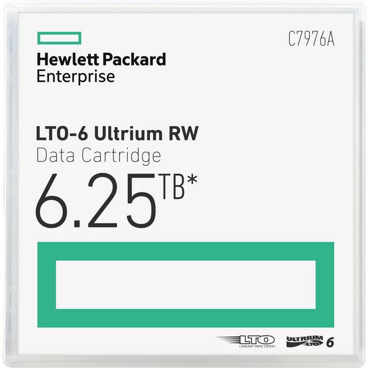 Actual product image HPE C7976a (LTO-6 Ultrium, 2500 GB)