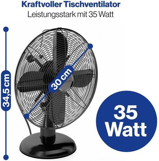 Actual product image Profi-Care ProfiCare PC-VL 3063 M Tischventilator 35 W