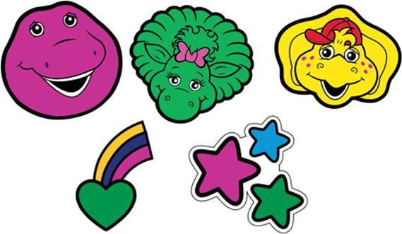 Actual product image Crocs Barney/5 Pack (One size)