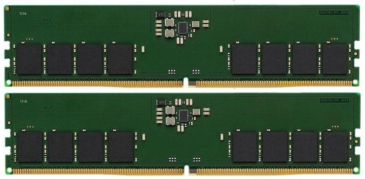 Actual product image Kingston ValueRAM KVR48U40BD8K2-64 Memory module GB DDR5 (2 x 32GB, 4800 MHz, DDR5-RAM, DIMM)