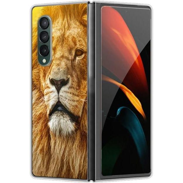 MU Style Hardcase Hülle mit Muster (Samsung Galaxy Z Fold3), Smartphone Hülle, Mehrfarbig