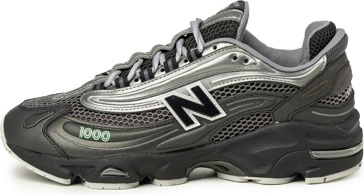Image du produit New Balance 1000 Dark Silver Metallic Lime Leaf (44)