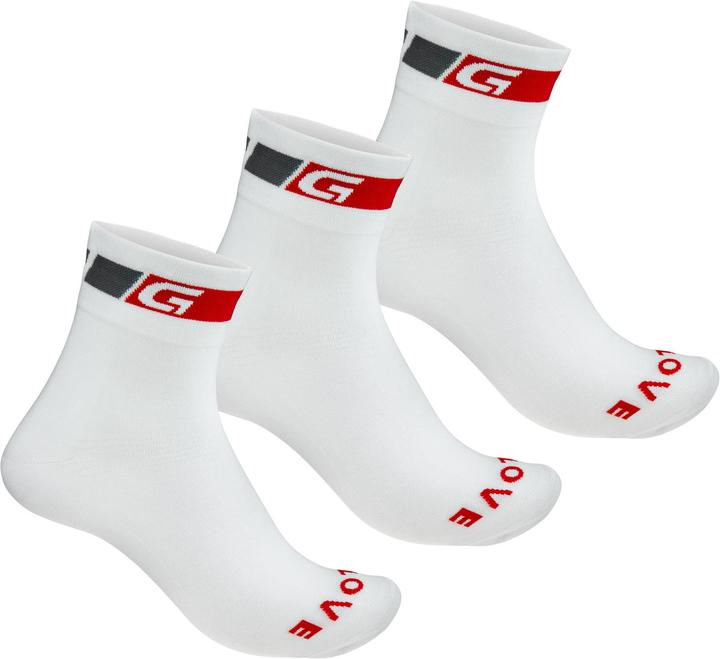 Produktbild GripGrab Regular Cut Socken 3-Pack (44)