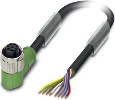 Actual product image Phoenix Contact 1407823 Sensor/actuator connector, assembled M12 No. of poles: 8 1 pc.
