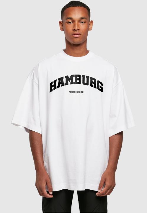 Produktbild Merchcode Hamburg Wording - Huge Tee - 113019 (M)