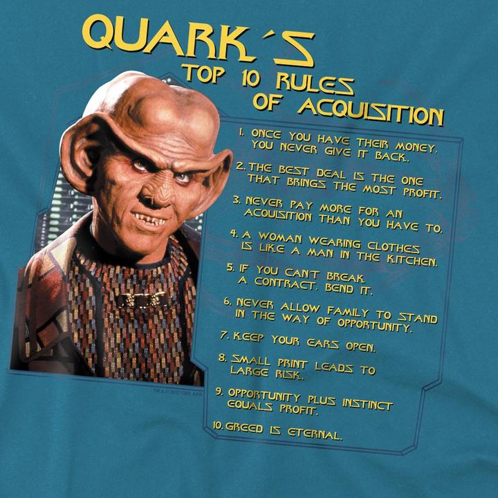 Produktbild Quarks Rules TShirt (M)