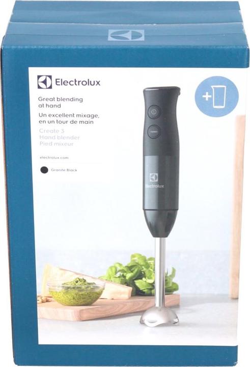 Actual product image E3HB1-4GG Hand blender 400 W black + 600 ml measuring jug ( 910 003 628 )