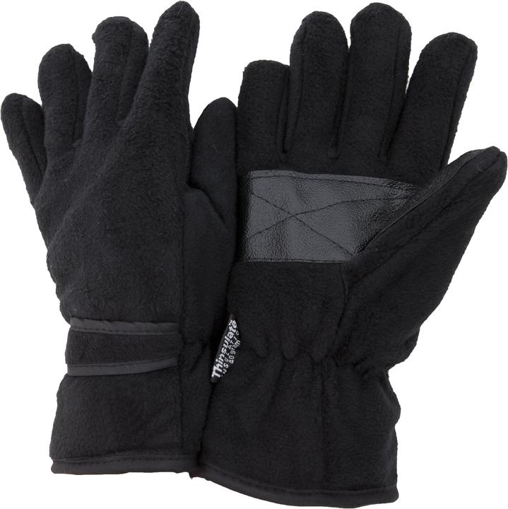 Actual product image Floso Fleece gloves with non-slip palm 3M Thinsulate lining (40g) (M, L)