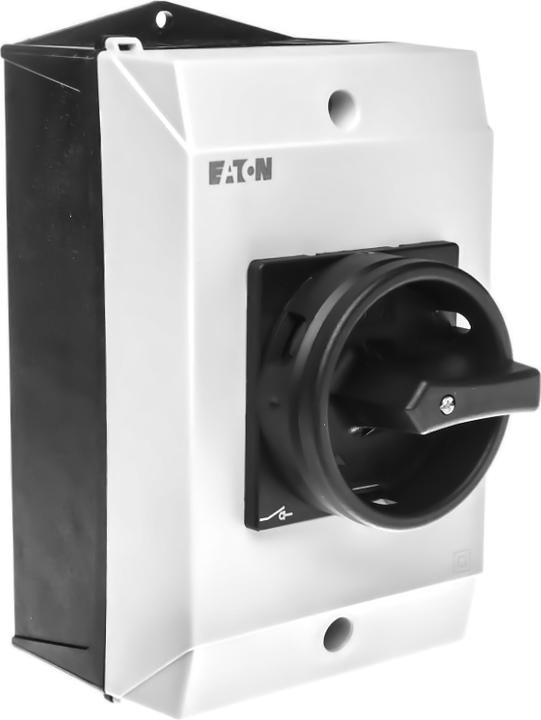 Actual product image Eaton Main switch 3 pole + N, 32 A P1, Black