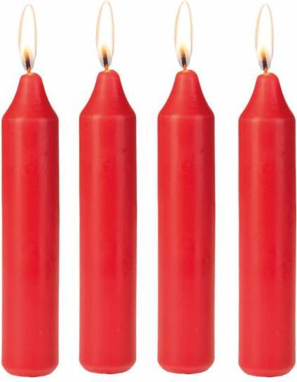 Actual product image Magni Advent candles 4 red 24x130mm (4 pcs.)