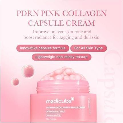 Actual product image Medicube Pink Collagen (55 ml, Day cream, Up to SPF 10)