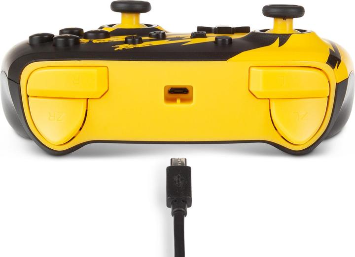 Immagine prodotto PowerA Controller Switch migliorato via cavo Fulmine Pikachu (Switch Lite, Switch)