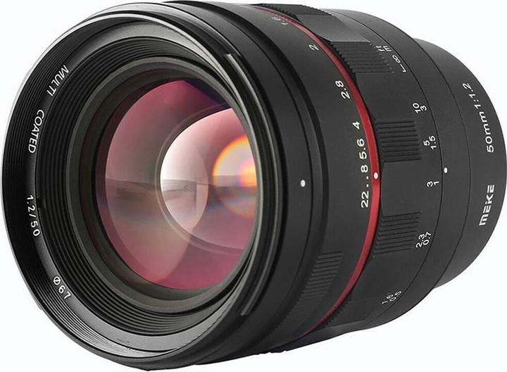Actual product image Meike 50mm 1.2 L mount (Leica L, APS-C / DX)