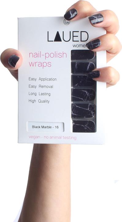 Produktbild Vargu marble (Kunstnägel, Black Marble)