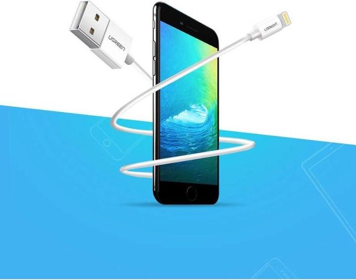 Image du produit Ugreen Câble Lightning vers USB-A 2.0 (1 m, USB 2.0)